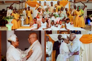 Pasteur Pierre Gérard Bérard et son épouse Marielle Louis Jeune Bérard célèbrent leurs 50 ans de mariage
